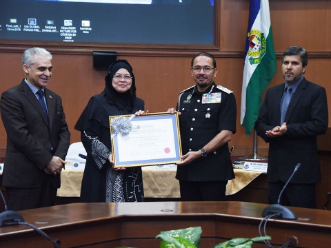 Immigration Director-General appointed AIKOL Adjunct Professor
