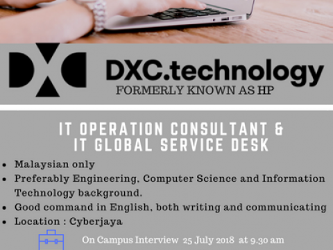 ON CAMPUS Interview WITH DXC TECHNOLOGY 