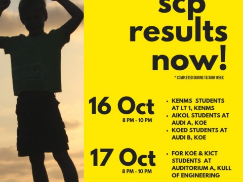 Get Your Student Career Profiling (SCP) result now!