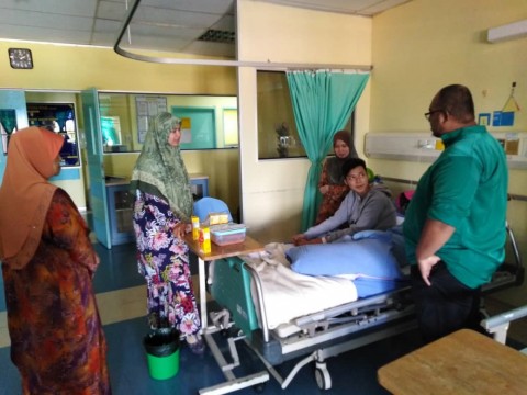 CFS staff welfare visit to Hospital Pakar Sultanah Fatimah 