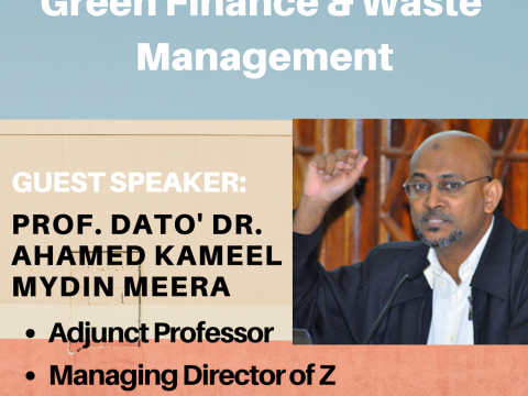 Business of Banking : Sustainable Development Goals (SDGs): Green Finance and Waste Management by Prof. Dato’ Dr. Ahamed Kameel Mydin Meera