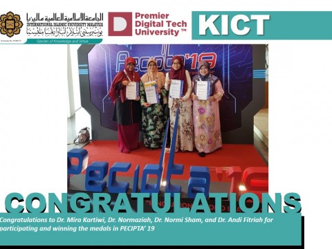 Congratulation to all KICT PENCIPTA2019 Winners!