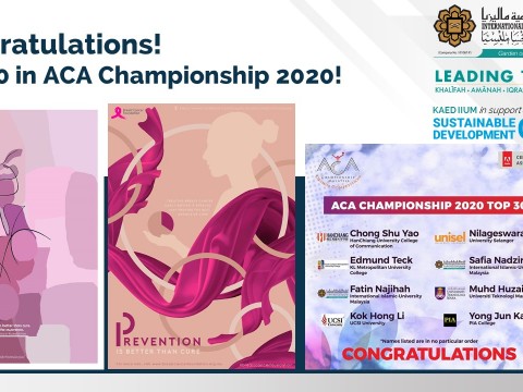 Congratulations! Top 30 in ACA Championship 2020!