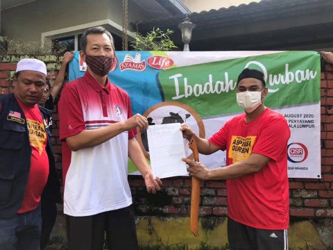 Ibadah Qurban 1441H Organized by QSR Brands and INHART