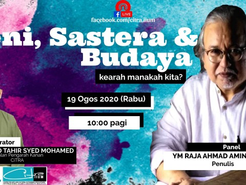 CiTRA BUDAYA : Facebook Live! with YM Raja Ahmad Aminullah 