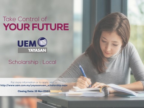 UEM GROUP SCHOLARSHIP (LOCAL) 2020 IS NOW OPEN!