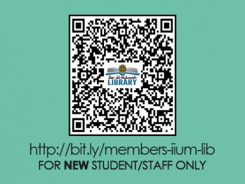 IIUM LIBRARY :: Library Membership - Online Application (FOR NEW STUDENT/STAFF ONLY)