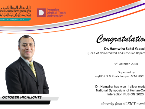 Congratulations Dr. Hamwira Sakti Yaacob