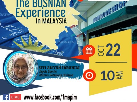 Live Book Talk : Humanising Education: The Bosnian Experience in Malaysia