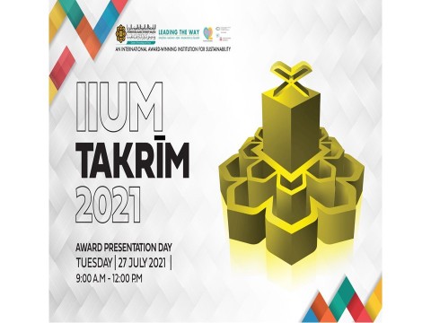 IIUM Takrim 2021 Award Winner