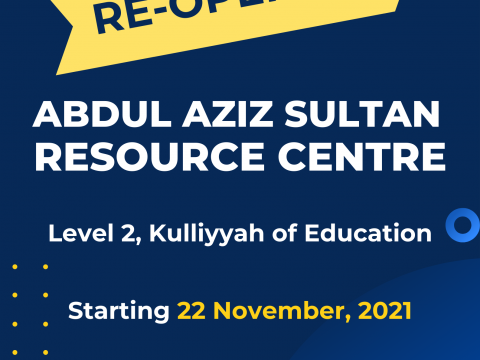 Re-Opening of the Abdul Aziz Sultan Resource Centre