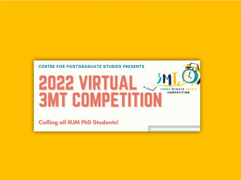  IIUM Virtual 3MT Competition 2022