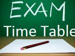 ANNOUNCEMENT OF THE END-OF-SEMESTER EXAMINATION TIME-TABLE SEMESTER 3, SESSION 2017/2018