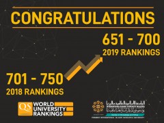STRIDE AHEAD: IIUM IS NOW IN THE  TOP 651-700 OF QS WORLD UNIVERSITY RANKING