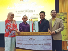 Congratuations!!! IIUM in the Champion of 2018 Pidato Piala Menteri Pendidikan 