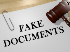 Fake documents grounds for dismissal 