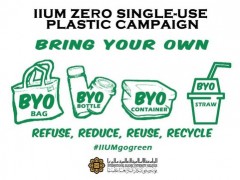 The Four Rs’ introduced in IIUM Zero Single-Use Plastic Campaign