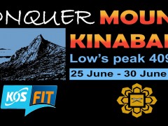 KOS-FIT "FIT FOR LIFE "  - Conquer Mount Kinabalu Expedition