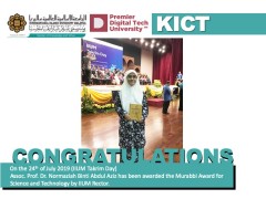 Congratulations - Assoc. Prof. Dr. Normaziah Abdul Aziz