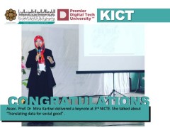 TALK GIVEN BY ASSOC. PROF. DR. MIRA KARTIWI