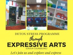DETOX STRESS PROGRAMME THROUGH EXPRESSIVE ARTS