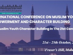 INTERNATIONAL CONFERENCE ON MUSLIM YOUTH EMPOWERMENT AND CHARACTER BUILDING