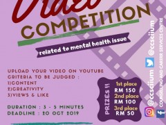 Video Competition (Related to Mental Health Issue)