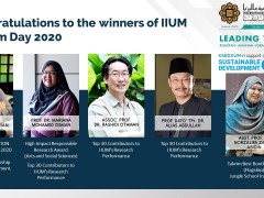 Congratulations to the winners of IIUM Takrim Day 2020!