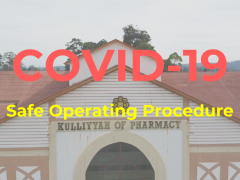 TOGETHER WE BREAK THE CHAIN OF COVID-19 TRANSMISSION!