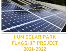 IIUM SOLAR PARK AS FLAGSHIP PROJECT 2021-2022