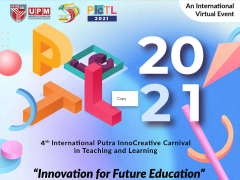 ​CONGRATULATIONS TO CFS ACADEMIC STAFF ON WINNING THE INTERNATIONAL PUTRA INNOCREATIVE CARNIVAL IN TEACHING AND LEARNING (PICTL 2021) - 7 GOLD & 2 SILVER AWARD WINNER