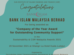 Bank Islam Malaysia Berhad: Congratulations!