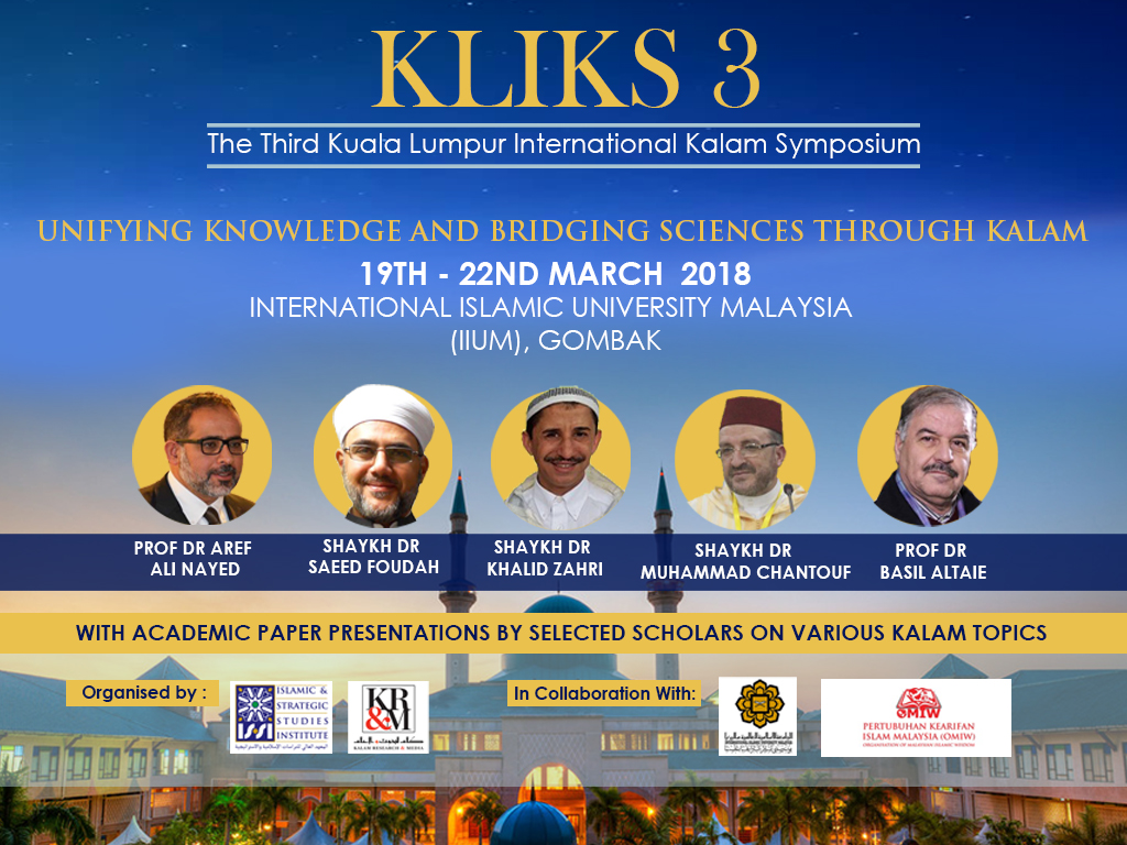Third Kuala Lumpur International Kalam Symposium