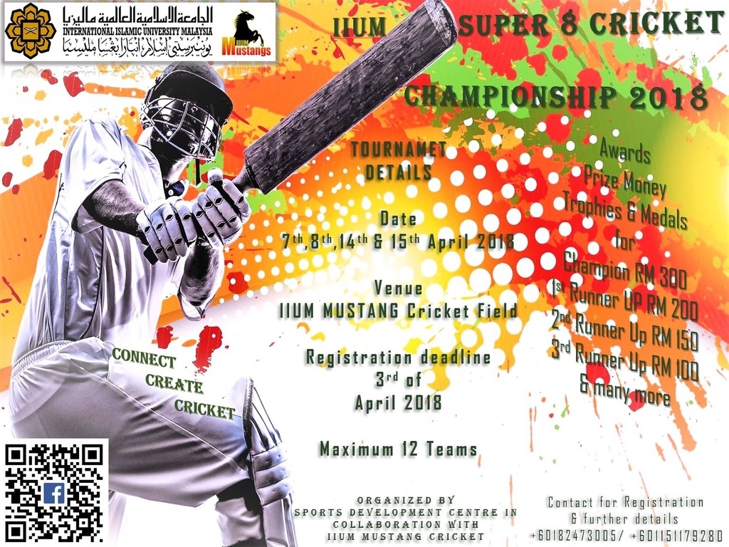 IIUM Super 8 Cricket Championship 2018