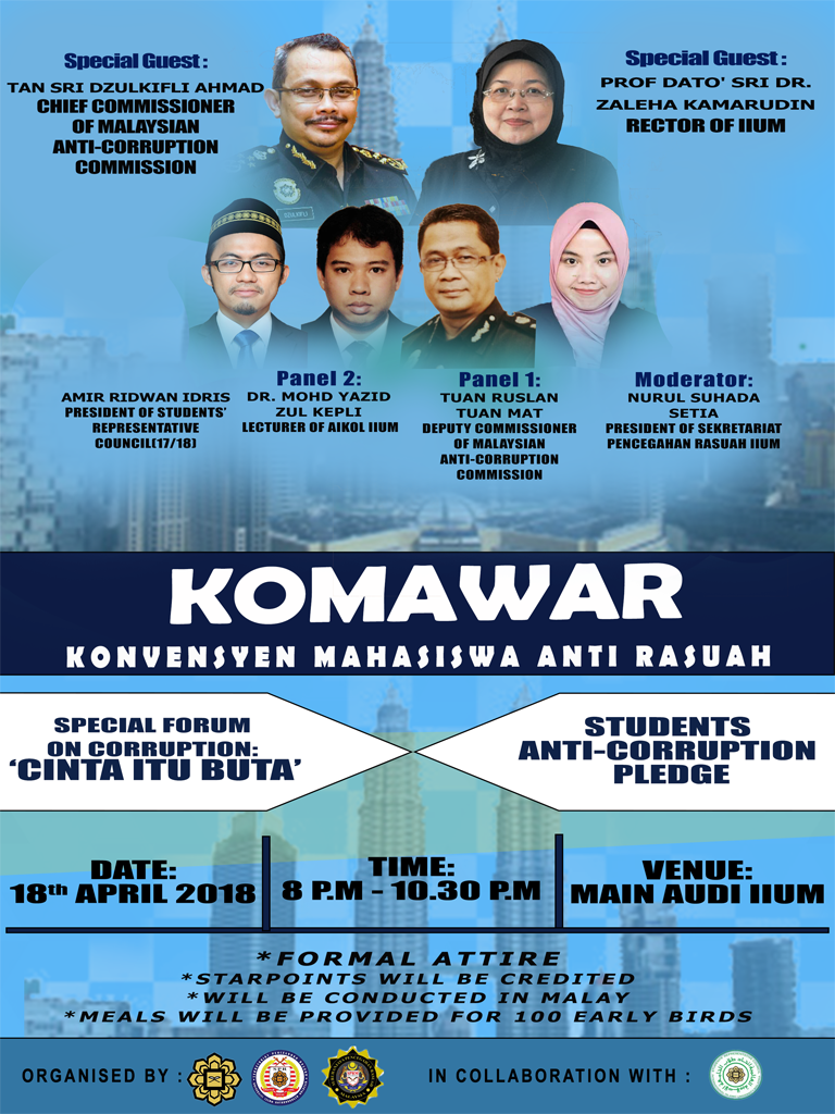 Konvensyen Mahasiswa Anti Rasuah (KOMAWAR)