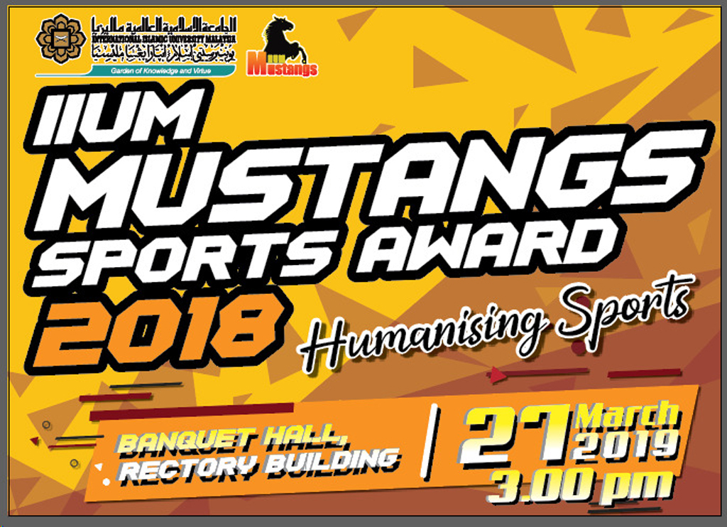 IIUM Mustangs Sports Awards 2019
