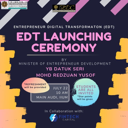 Launching Ceremony of Entrepreneur Digital Transformation 2019
