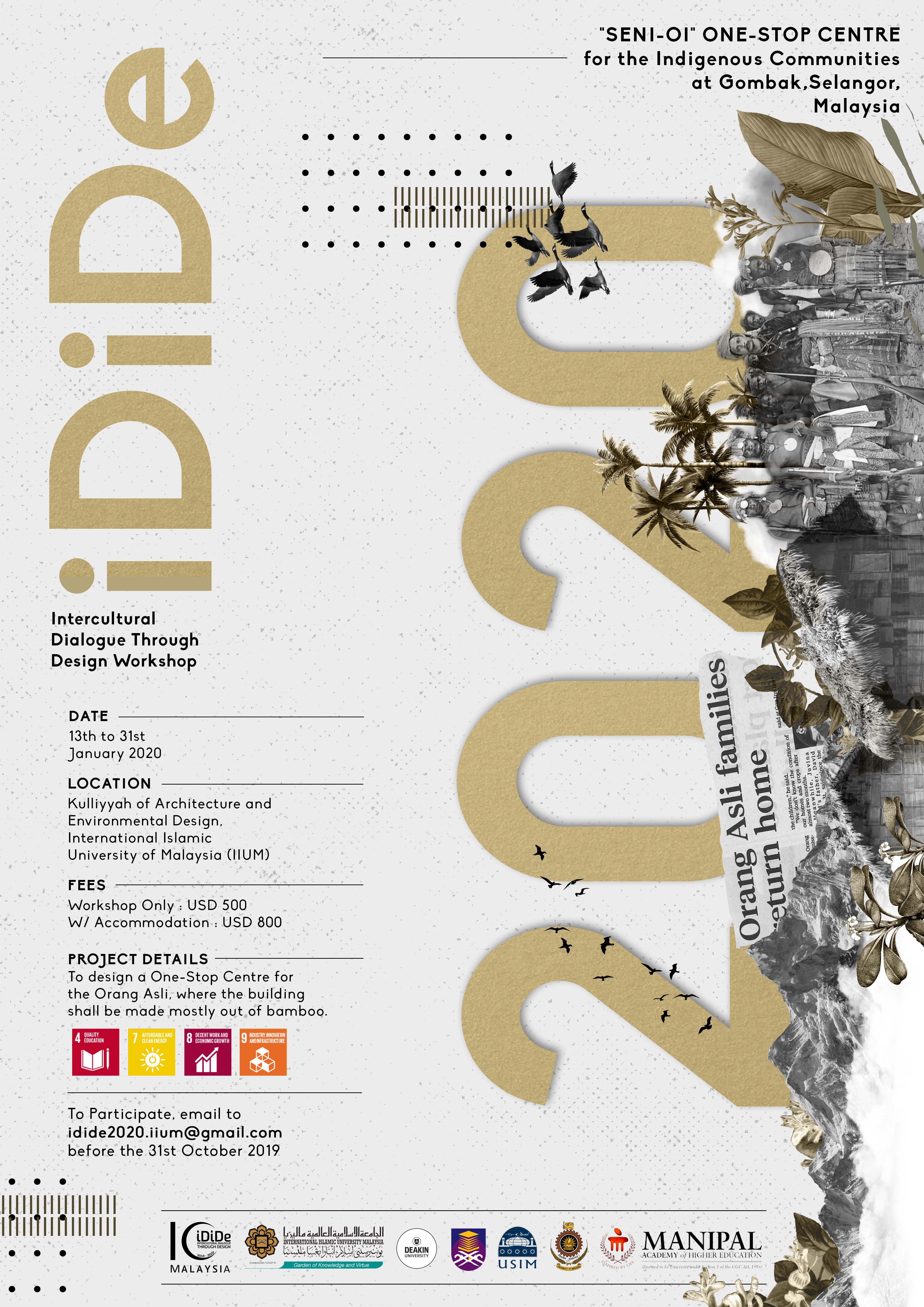 Inter-Cultural Dialogue Through Design Workshop (IDiDe2020) 