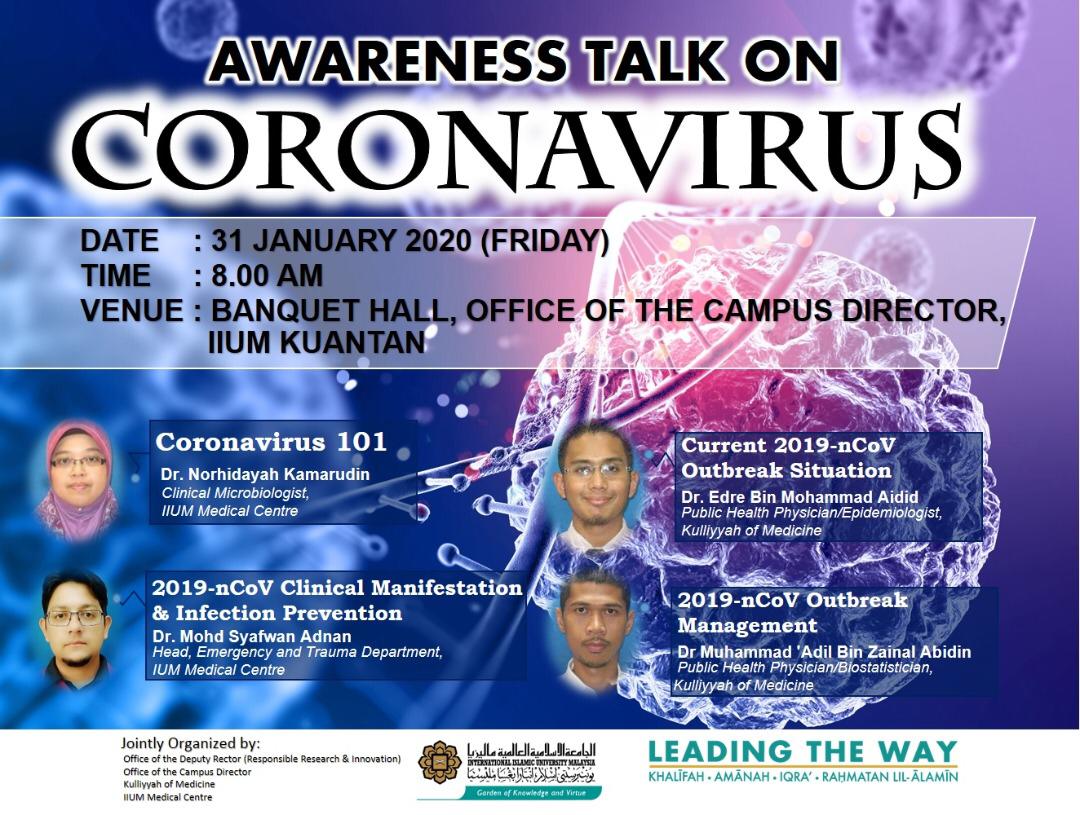 Awareness Talk on Coronovirus