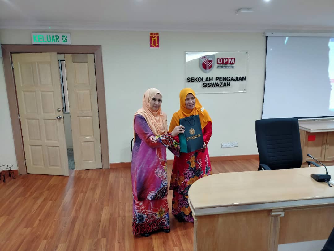 Sharing Session with University Putra Malaysia