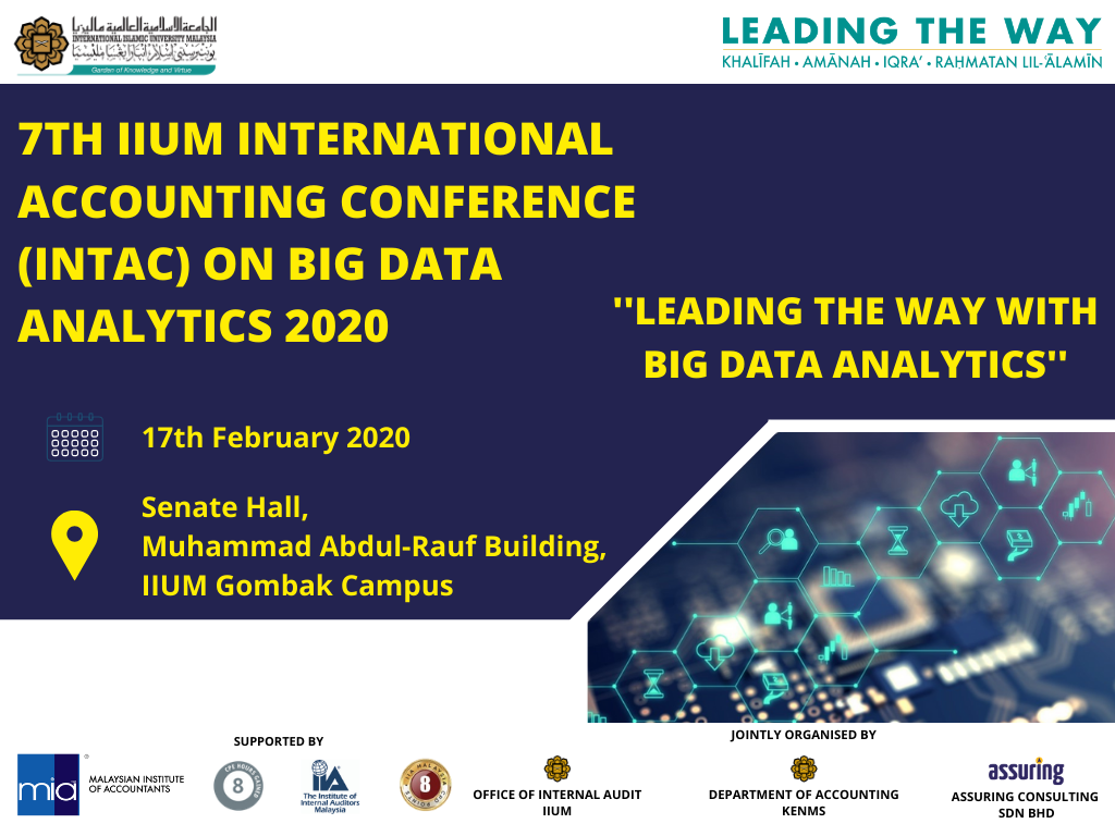 7th IIUM International Conference on Big Data Analytics (INTAC 2020)
