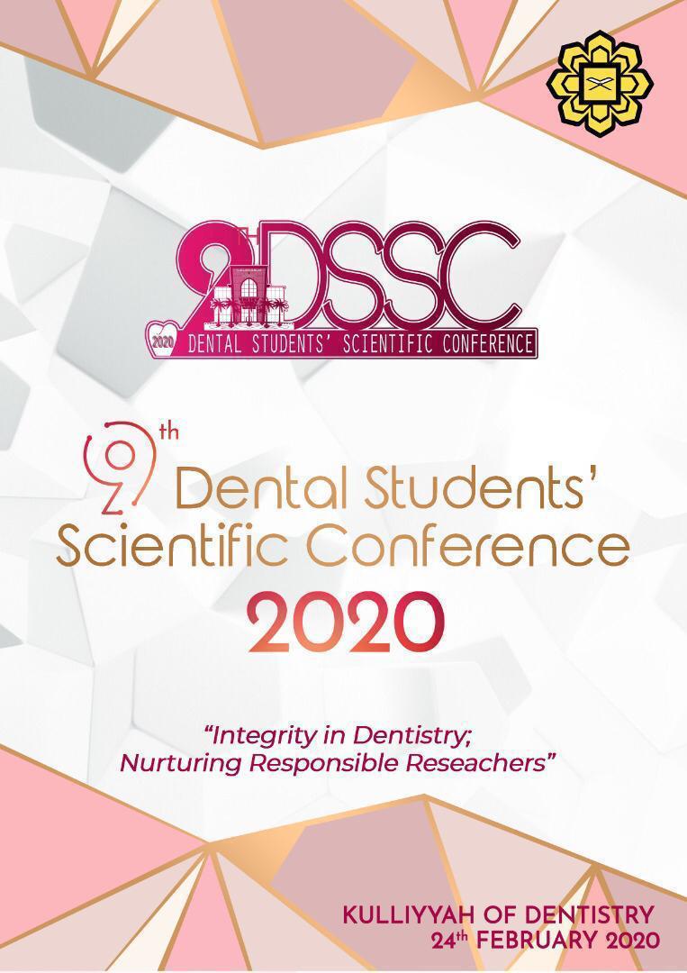 9th Dental Students' Scientific Conference