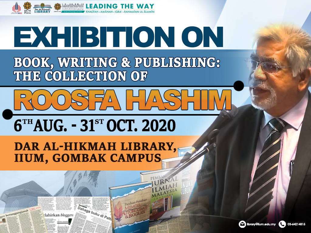 Exhibition on Books, Writing and Publishing: The Collection of Rossfa Hashim