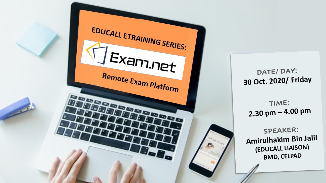 EDUCALL e-Training Series: Exam.net