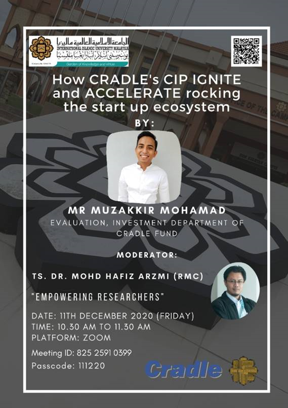EMPOWERING RESEARCHERS: HOW CRADLE'S CIP IGNITE AND ACCELERATE ROCKING THE START UP ECOSYSTEM