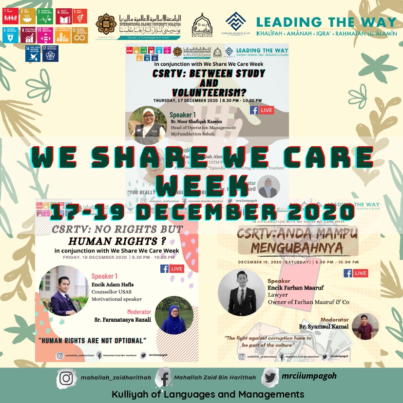 We Share We Care Week