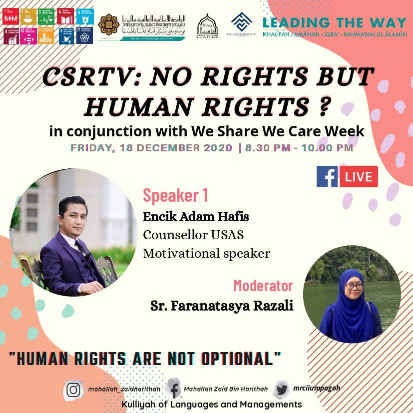 CSRTV : No Right But Human Rights?