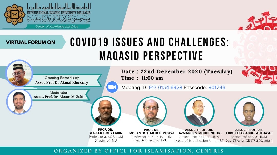 COVID-19 Issues and Challenges: Maqasid Perspective