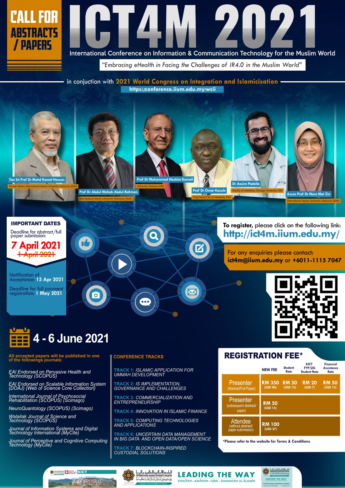 ICT4M 2021 - The 8th International Conference on Information & Communication Technology for the Muslim World