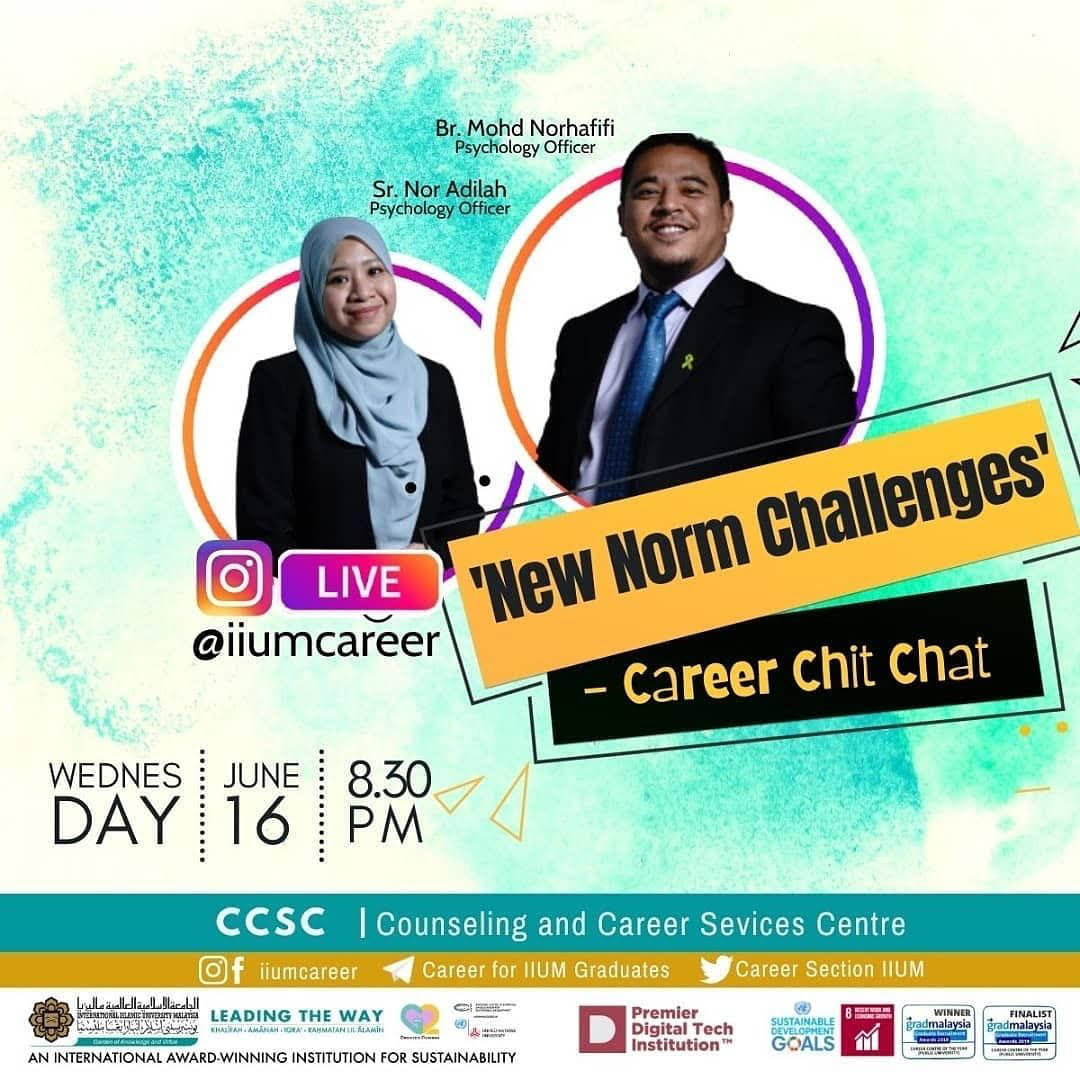 Career Chit-Chat 1/2021: New Norm Challenges